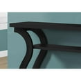 thumbnail image 4 of 11.5" X 47.25" X 32" Black Hollow Core Particle Board Accent Table Hall Console, 4 of 5