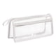 thumbnail image 1 of Bolsa para bolígrafos transparente de doble capa, bolsa para bolígrafos simple de gran capacidad para examen2276, 1 of 7