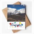thumbnail image 1 of Blue Sky Forestry Science Nature Scenery Wedding Cards Congratulations Greeting Envelopes, 1 of 3