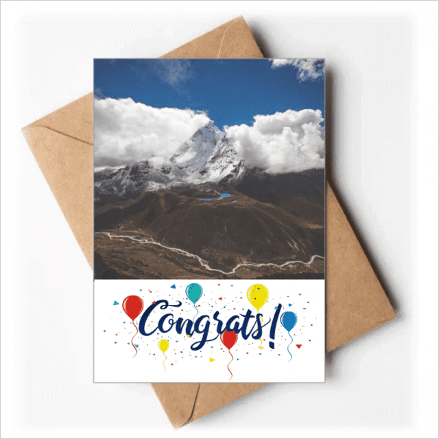 Ciel Bleu Forêt Science Nature Paysage Mariage Cartes Félicitations Voeux Enveloppes