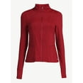 thumbnail image 4 of Sofia Active by Sofia Vergara Women’s Super-Soft Lux Zip-Up Jacket, 4 of 6