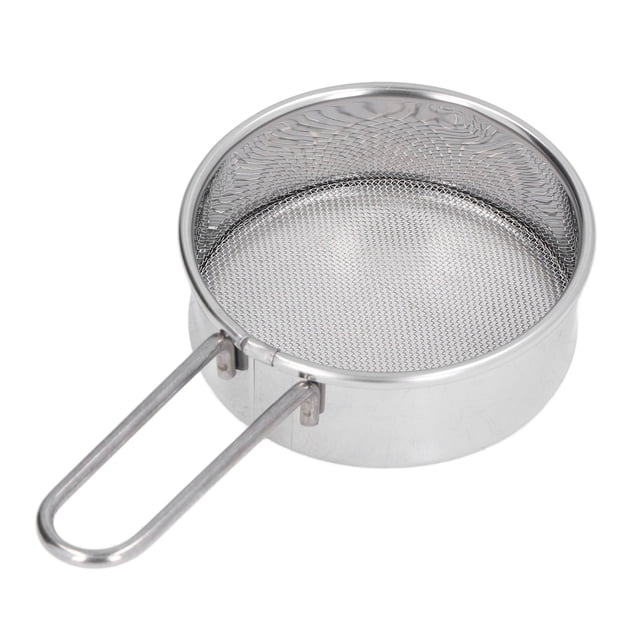 Small Flour Strainer,Mini Round Flour Sieve Stainless Steel Flour Strainer Flour Sieve Unrivaled Performance