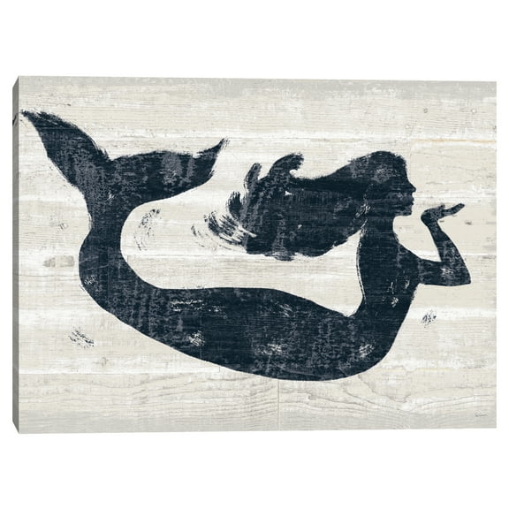 Driftwood Coast IX Blue by Sue Schlabach Canvas Art Print