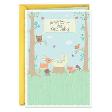 Hallmark New Baby Card (Sweet and Beautiful Blessing)