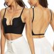 thumbnail image 1 of Sujetador con espalda baja para mujer, sujetador sin espalda con escote profundo en forma de U y tirantes transparentes convertibles, 1 of 5