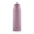 thumbnail image 1 of Botella de agua Ello Pop & Fill de acero inoxidable, 946 ml, color malva, 1 of 8