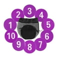thumbnail image 2 of 10 Pieces Training Mats Basketball Spotting Markers Anti Slip PVC Material for Indoor Outdoor Gym Court, 2 of 9