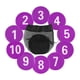 thumbnail image 2 of 10 marcadores numerados para el suelo, tapetes de entrenamiento de habilidades, velocidad, agilidad, gimnasio, práctica de suelo, marcadores de disco Púrpura, 2 of 8