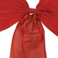 thumbnail image 6 of Northlight 4-Loop Velveteen Christmas Bow Decoration - 18" x 30" - Red, 6 of 9