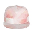 thumbnail image 2 of Gaeub Pink Marble Flat Bill Snapback Hats Baseball Caps with Adjustable for Running Workouts and Outdoor Activities, 2 of 9