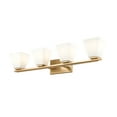 thumbnail image 2 of Z-Lite 7514-4V-MGLD Annalise 4 Light 7" Wide Vanity Light - Gold, 2 of 7