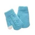 thumbnail image 1 of Guardurnaity Guantes de punto con forro grueso para niños y niñas de 1 a 5 años, cálidos y con cordón de invierno para colgar en el cuello. guantes y mitones do, 1 of 6