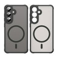 thumbnail image 3 of YEYKX Magnetic for Samsung Galaxy S25 5G Case [Compatible with MagSafe] [Military Grade Drop Protection] Translucent Matte Shockproof Phone Case,Black, 3 of 8