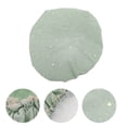 thumbnail image 3 of Unique Bargains Women Gold Stars Shower Cap for Bathroom 1 Pc Green, 3 of 3