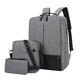 thumbnail image 2 of onlyliua Oferta Por Tiempo Limitado Mochila de Moda de Tres Piezas, Mochila para Hombre, de Negocios, con Carga Usb, para Ordenador Portátil, Perno para Estudiantes de Alta Capacidad, 2 of 7