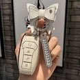 thumbnail image 6 of 4 Buttons Soft TPU Car Remote Key Case Cover For BYD Atto 3 Han Song EV Dolphin Qin Tang DM 2018-2022 Auto Keychain Accessories, 6 of 15