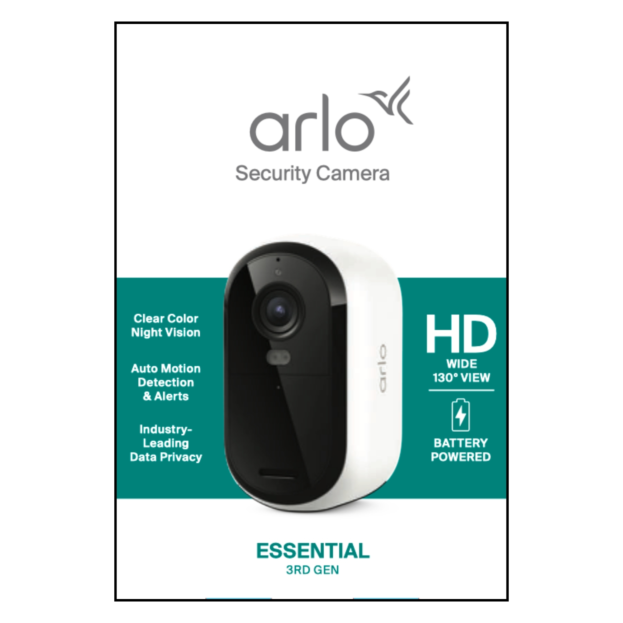 Arlo Essential Wireless Security Camera 1080p HD, 3rd Gen photo 7