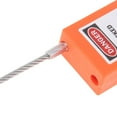 thumbnail image 3 of LOVIVER 1 Piece Plastic Insulation Padlock Security Tag Electrical Insulation Orange, 3 of 8