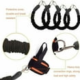 thumbnail image 4 of S SERENABLE Arm Leg Speed Strength and Agility Training Strap Resistance Bands Boxing 20lbs, 4 of 9