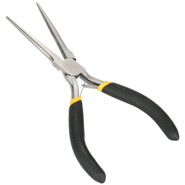 Alicates De Punta Larga, Herramientas Hechas A Mano, Alicates De Punta Larga Y Plana, Suministros Artesanales De Reparación De Acero Al Carbono