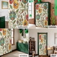 thumbnail image 6 of Shower Curtain, Abstract Bohemian Flowers Waterproof Shower Curtain Set with Hooks for Bathroom Showers,Stalls and Bathtubs,72x72In Paisley Floral Art, 6 of 9