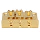 thumbnail image 4 of Montaje Sillines Puente Guitarra Eléctrica Yuyangstore 3 Cuerdas Oro, 4 of 8