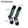 thumbnail image 5 of Balery Hungry Tyrannosaurus Printed Novelty Socks Men's Women's Crew Socks Sports Socks Knee High Socks Cotton Socks Quirky and Cool Socks, 5 of 9