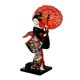 thumbnail image 5 of Muñeca de kimono de Geisha japonesa, estatua de kimono de Geisha, figura coleccionable de Geisha asiática hecha a mano para pasillo interior, barra de, 5 of 9