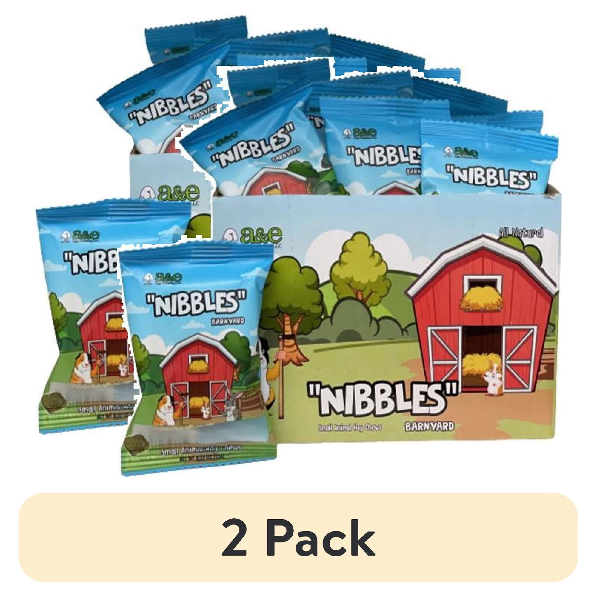 (2 pack) Nibbles Timothy Hay Bites