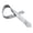 Grey, variant on CAIXIA Unisex Sequined Decorated Neck Tie Wedding Banquet Stage Performance Accessory