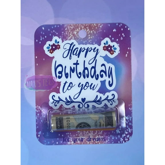 Birthday Money Card Holder (111)