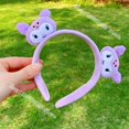 thumbnail image 1 of Sanrio-Diadema de pelo de Hello Kitty para niña y estudiante, accesorios para el cabello, diadema de felpa bonita, Cinnamoroll, 1 of 4