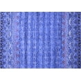 thumbnail image 1 of Ahgly Company Indoor Rectangle Abstract Blue Contemporary Area Rugs, 7' x 10', 1 of 4
