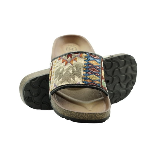 TX8829 Women’s Sandals – Comfortable Lightweight Slip-On Slides with Soft Footbed | Open Toe, Arch Support, Non-Slip Sole for Casual, Indoor, Outdoor, and Summer Wear