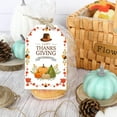 thumbnail image 5 of 60 Pcs Thanksgiving Autumn Gift Tags Happy Thanksgiving Day Pumpkin Maple Leaves Theme Paper Hanging Craft Label for Fall Harvest Party Holiday DIY Letters Gift Wrapping Decoration, 5 of 5