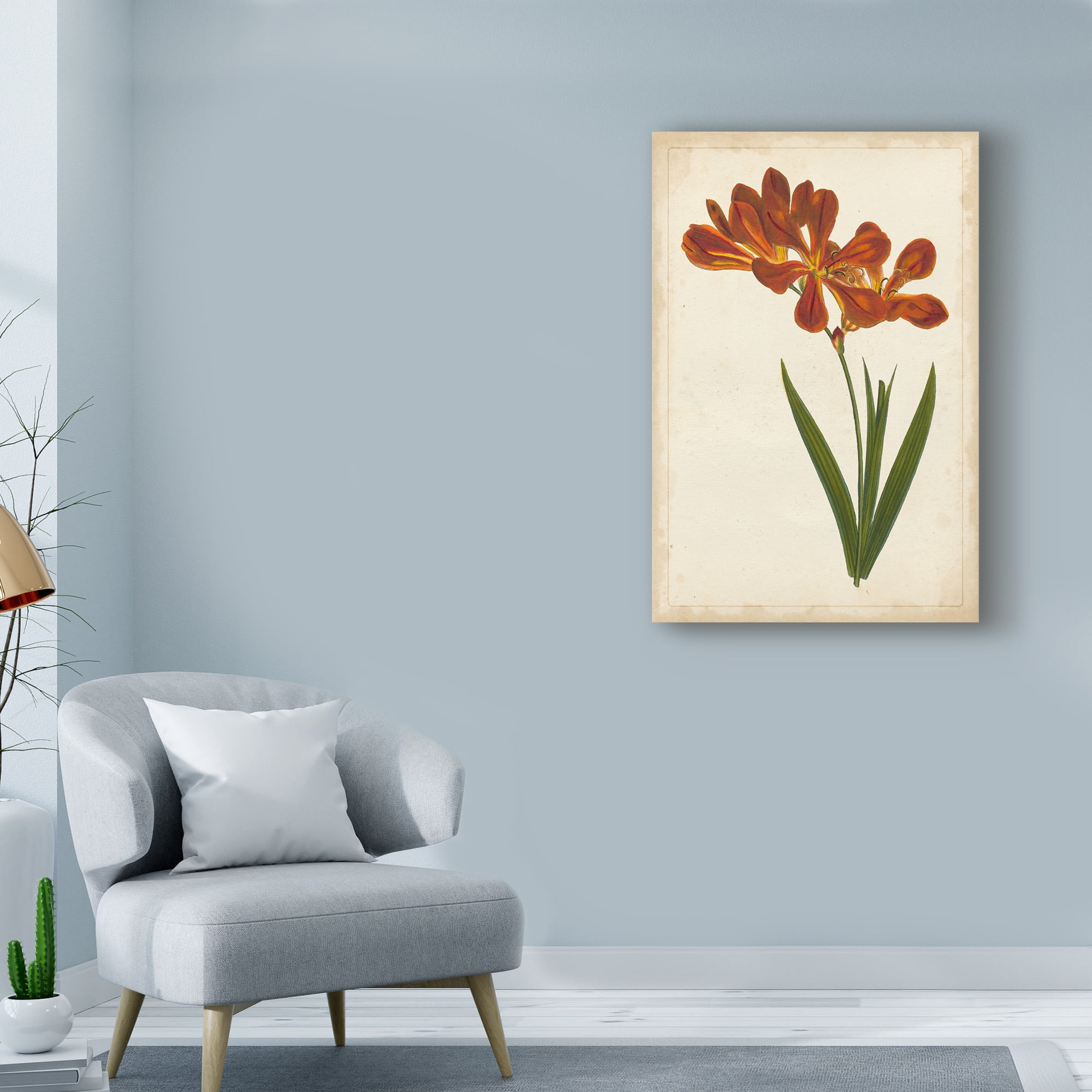 Trademark Fine Art 'Vibrant Botanicals VI' Canvas Art by Unknown