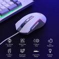 thumbnail image 3 of Combo de teclado y ratón para juegos Redragon S151 K525 RGB, 3 of 9