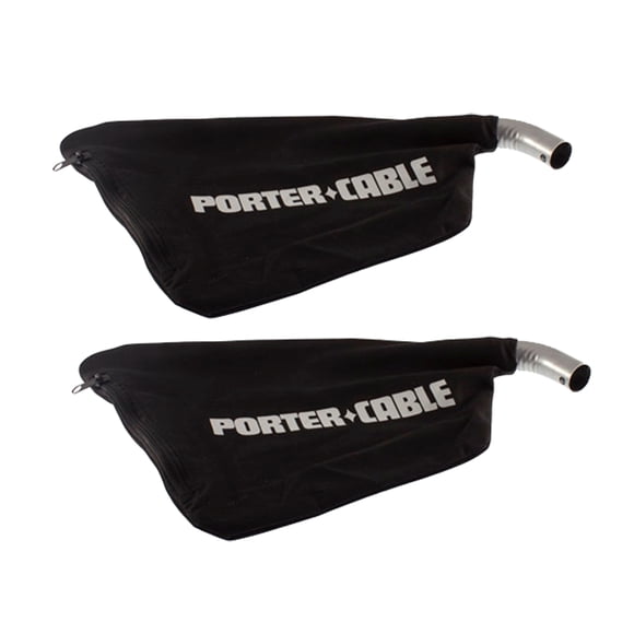 Porter Cable Replacement (2 Pack) Dust Bag for 351/352 Belt Sander # 696167-2PK