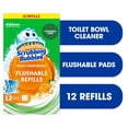 thumbnail image 1 of Scrubbing Bubbles® Fresh Brush Toilet Bowl Cleaner, Flushable Refills, Citrus Scent, 12 Brush Pads, 1 of 9