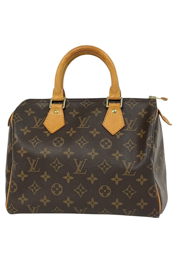 Pre-Owned Louis Vuitton Speedy 25 Boston Bag/Handbag Monogram Brown M41528 Women's (Fair)