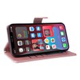 thumbnail image 2 of JTCASES Compatible with iPhone 12 Pro Max 6.7 inch Case Wallet Flip Folio Case [Kickstand] with RFID Blocking Card Holders [Shockproof] and Wrist Strap Phone Cover for Men Women Girls, Rosegold, 2 of 12