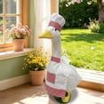 thumbnail image 5 of Pandiboks 23in porch goose outfit porch goose clothes White Outdoors Patio Nylon,Spandex Ambience decoration Gifts for others, 5 of 6