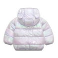 thumbnail image 5 of Godderr Boys Girls Dazzle Color Down Jacket for 9M-5Y Baby Toddler,Boys Girls Zipper Down Coats,Spring Fall Winter Coats Jacket,Long Sleeve Short Down Jacket Coats, 5 of 5