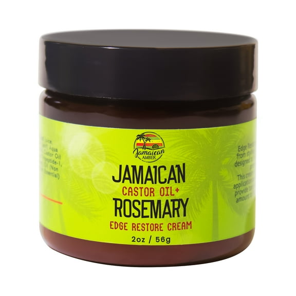 Jamaican Castor Oil & Rosemary Edge Restore Cream 2 oz/60 ml - Skin and Hair Care for Restoration