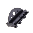 thumbnail image 4 of 1 Set 6 String Saddle Headless Guitar Bridge Tailpiece Black for Electric Guitar Parts Replacement, 4 of 5