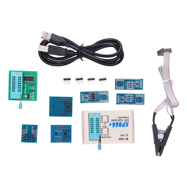 Programmeurs de Puce d'USB, Copie hors Ligne Automatique Multifonctionnelle de Compatibilité de Programmeur de Haut Débit pour 24 25 93 EEPROM pour 25 FLASH