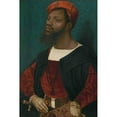 thumbnail image 3 of Mostaert, Jan 11x14 Black Modern Framed Museum Art Print Titled - Portrait of an African Man, 3 of 5
