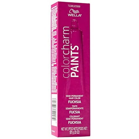 Wella  Color Charm Paints Tube Fuchsia 2 oz