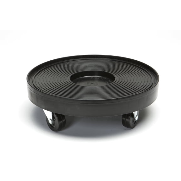 DeVault 12-Inch Plant Dolly with Wheels, Heavy Duty Rolling Plant Caddy, Black, 500 lb Capacity