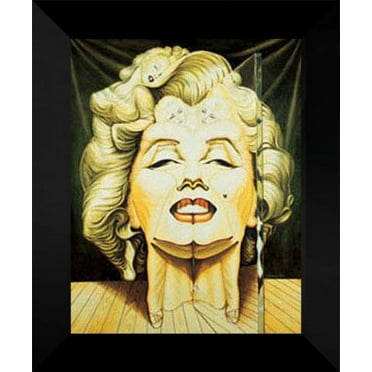Octavio Ocampo FRAMED Art 15x18 "Marilyn in the Mirror"